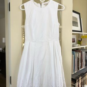 Gap White Eyelet Dress